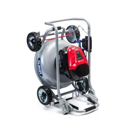 Cortacésped GRIN BM46-82V CRAMER con batería de 5 Ah y cargador de 4 Ah, ancho de corte de 46 cm.