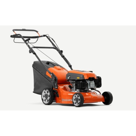 Cortacésped HUSQVARNA LC 140 SP 123 cc anchura de corte 40 cm caja de recogida 50 L | Newgardenmac.com