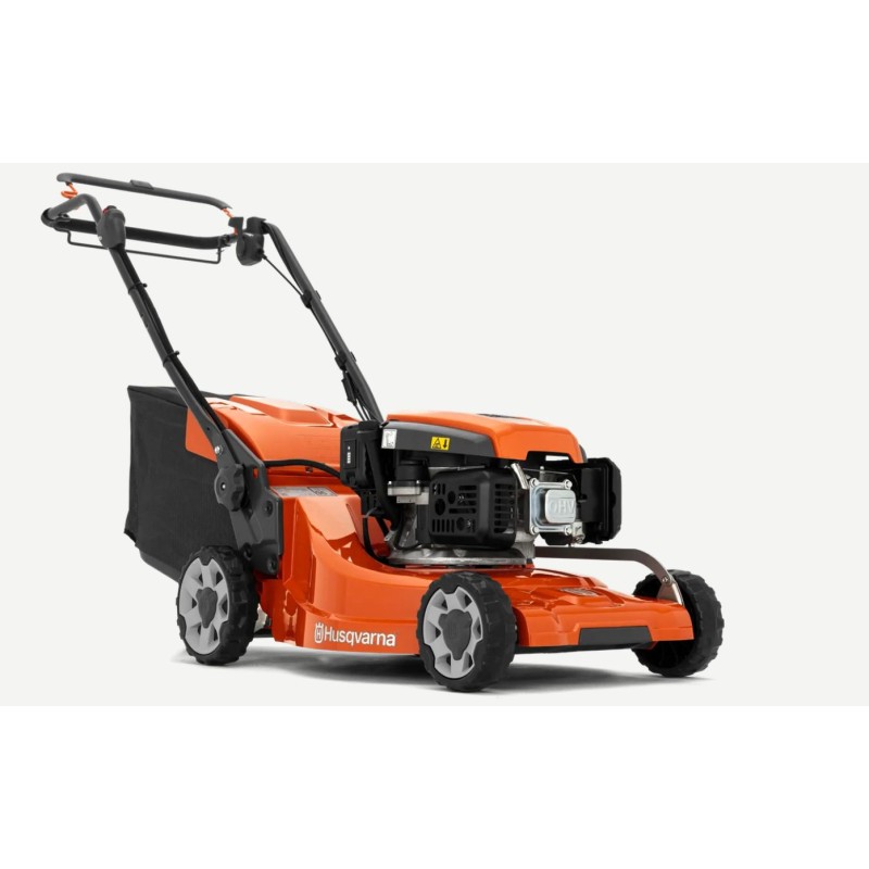 Cortacésped HUSQVARNA LC 347 VE 166 cc anchura de corte 47 cm caja de recogida 55 L arranque eléctrico