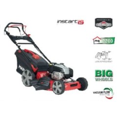 HARRY HR5500SBQ-IS steel traction lawnmower with BRIGGS&STRATTON 163 cc engine | Newgardenmac.com