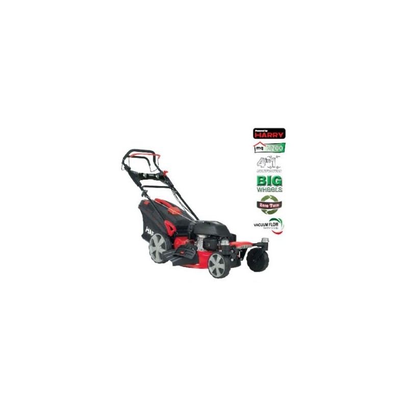 HARRY HR 530 SQZT zero turn steel mower with HY200 196 cc engine 51 cm cut