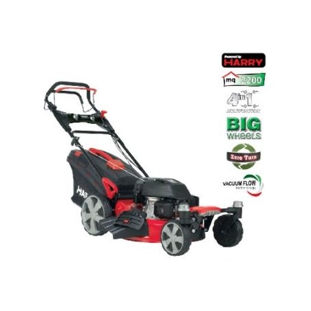 HARRY HR 530 SQZT zero turn steel mower with HY200 196 cc engine 51 cm cut | Newgardenmac.com