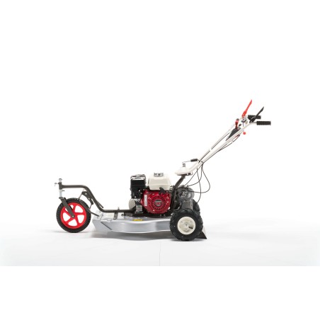 Cortacésped autopropulsado en pendiente OREC SH 50 C Motor GX160 HONDA 50cm de corte | Newgardenmac.com