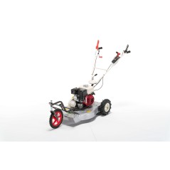 Cortacésped autopropulsado en pendiente OREC SH 50 C Motor GX160 HONDA 50cm de corte | Newgardenmac.com