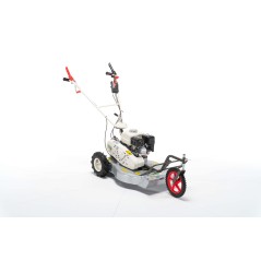 Cortacésped autopropulsado en pendiente OREC SH 50 C Motor GX160 HONDA 50cm de corte | Newgardenmac.com