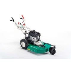 Cortacésped autopropulsado en pendiente OREC SH71H Motor HONDA 337cc corte 70cm mulching | Newgardenmac.com