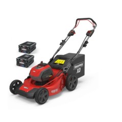 SNAPPER XD 82V selbstfahrender Rasenmäher 46 cm mit 2 Batterien und Schnellladegerät | Newgardenmac.com