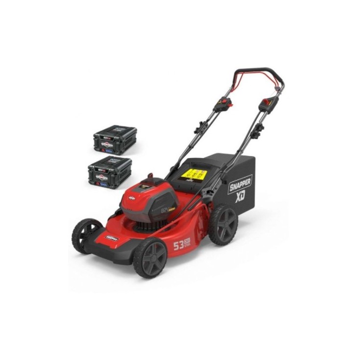 SNAPPER XD 82V selbstfahrender Rasenmäher 51 cm mit 2 Batterien und Schnellladegerät | Newgardenmac.com