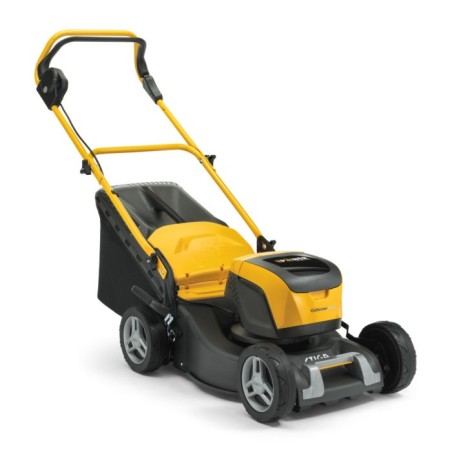 STIGA COLLECTOR 543AE lawnmower KIT with 4Ah battery and charger cut 41cm | Newgardenmac.com