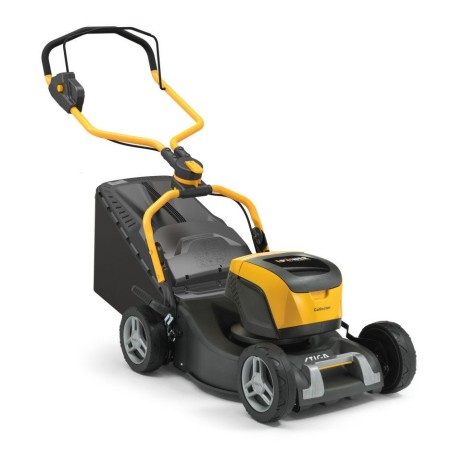 STIGA COLLECTOR 543e lawnmower with 4Ah battery and charger cutting 41cm | Newgardenmac.com