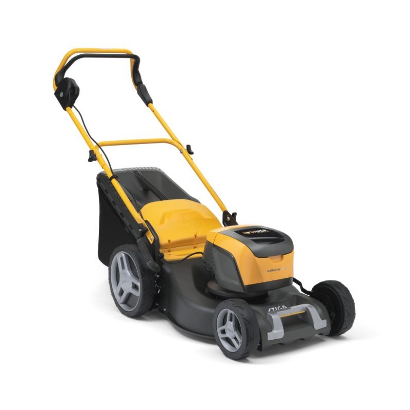 STIGA COLLECTOR 548AE lawnmower KIT with 4Ah battery and battery charger cut 46cm