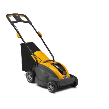 STIGA COMBI 336e lawnmower KIT with 2Ah battery and battery charger cutting 34 cm | Newgardenmac.com