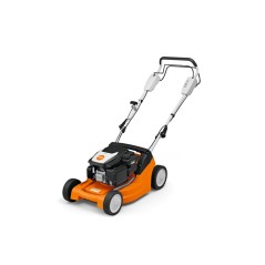 STIHL RM 443 T 139cc Tondeuse à gazon Coupe 41 cm 4 en 1 Panier 55 Lt Automotrice | Newgardenmac.com