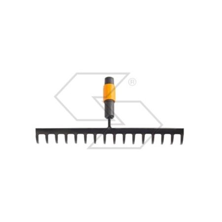 FISKARS QuikFit 16 tine rake - 135512 for large areas 1000654 | Newgardenmac.com