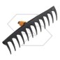 FISKARS QuikFit universal rake - 135051 with FiberComp teeth 1000643