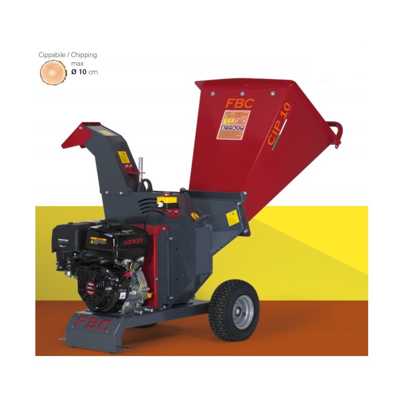 FBC CIP.10.13A bio-shredder FBC CIP.10.13A LONCIN G390F engine 389 cc 1 blade