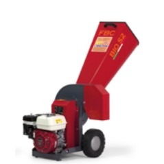 Chipper shredder FBC BIO.S2.55H with Honda GX 160 cc engine 2 blades 6 hammers | Newgardenmac.com