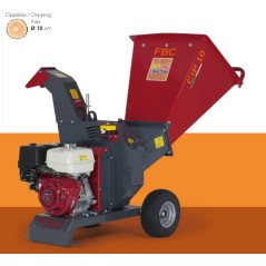 Broyeur de bois FBC CIP.10.13H moteur HONDA GX390 cc 1 lame 10 marteaux | Newgardenmac.com