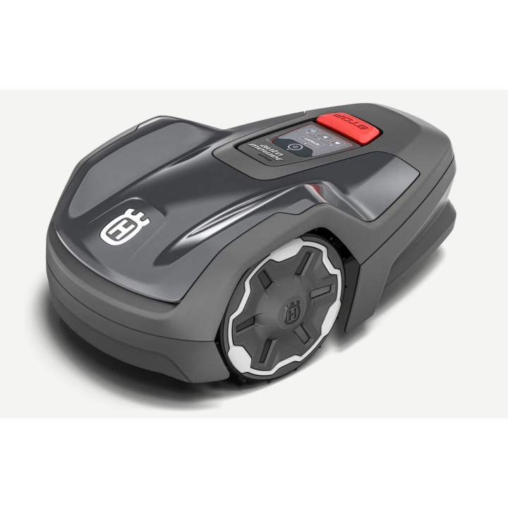 HUSQVARNA AUTOMOWER ASPIRE R4 robot con cable 400 m2 batería 2Ah corte 16cm | Newgardenmac.com
