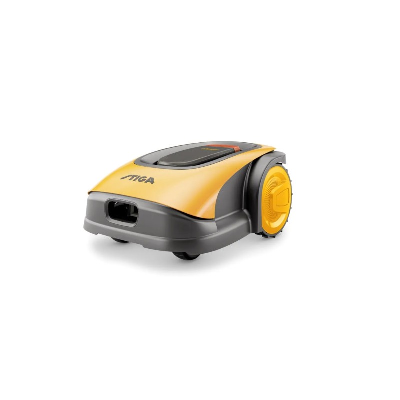 STIGA G 300 cordless robot lawnmower with perimeter cord battery and charger