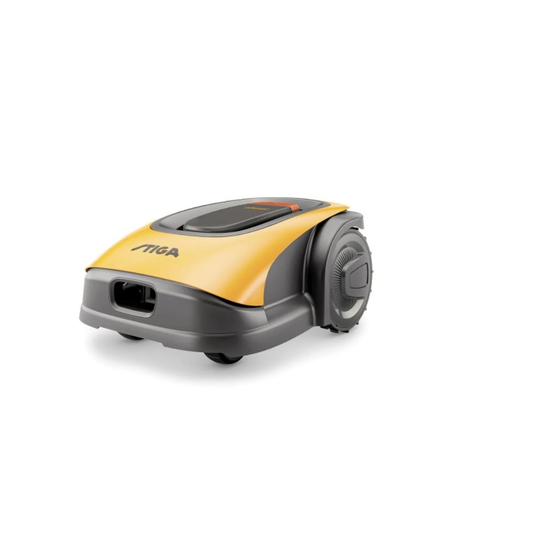 STIGA G 600 cordless robot lawnmower with perimeter cord battery and charger