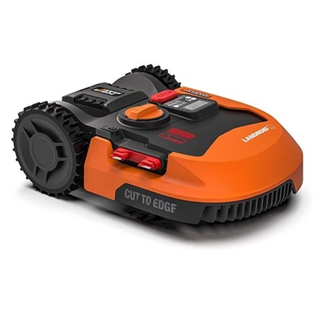 WORX Landroid M2000 robot cortacésped hasta 2000m² con batería y base de carga | Newgardenmac.com