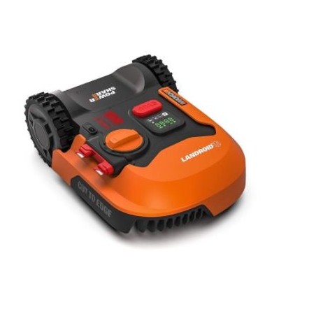 WORX Landroid M500 robot mower up to 500m² with battery and charging base | Newgardenmac.com