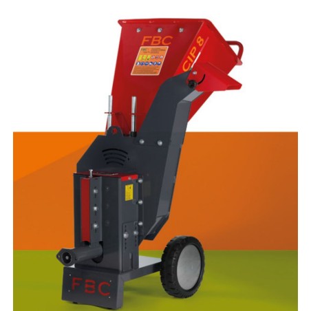 Chipper bio-shredder FBC CIP.8.MC very driven min 13 Hp 1 blade | Newgardenmac.com