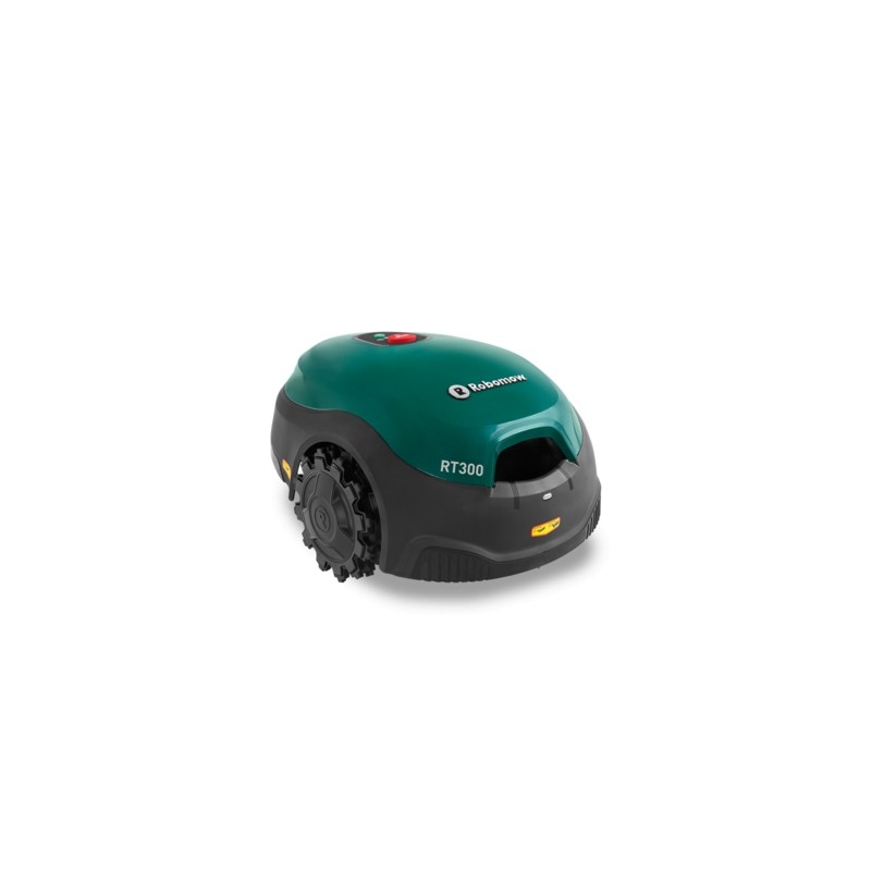 ROBOMOW RT 300 tondeuse robot jusqu'à 300m² de coupe 18cm kit d'installation inclus