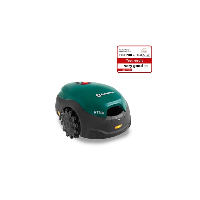 ROBOMOW RT 700 tondeuse robot jusqu'à 700m² de coupe 18cm kit d'installation inclus