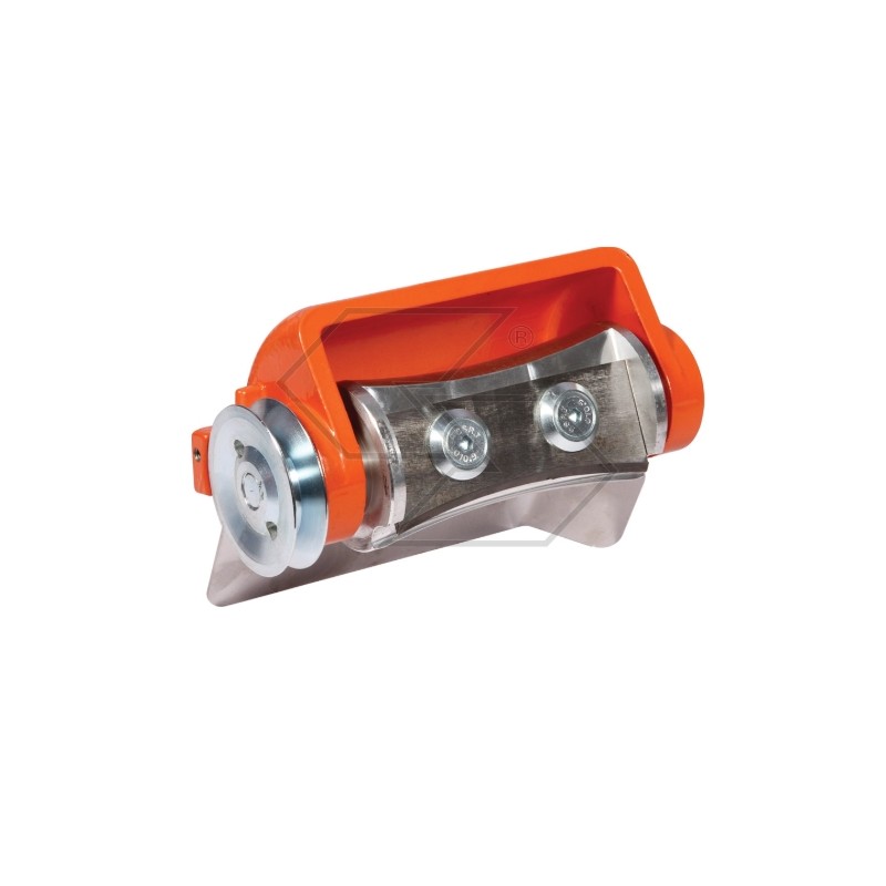 2-blade hollow roller debarker TYPE 117LT with 12 mm slot for chainsaws