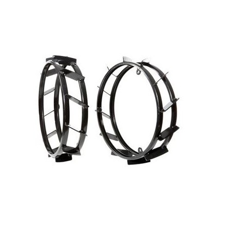 Pair of 100 mm motor cultivator spreader rings NIBBI BRIK 5 S - KAM 7 S | Newgardenmac.com