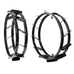 Pair of spreader rings 100 mm for walking tractor NIBBI MAK 17 - MAK 17 S