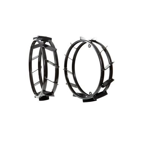 Pair of spreader rings 100 mm for walking tractor NIBBI MAK 17 - MAK 17 S | Newgardenmac.com