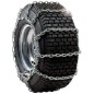 Coppia catene da neve per ruote 4.00-10" motocoltivatore NIBBI BRIK 3 - BRIK 5 S