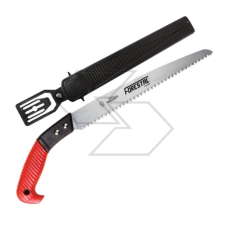 Forestal fixed professional pruning saw with sheath Blade 210 mm | Newgardenmac.com