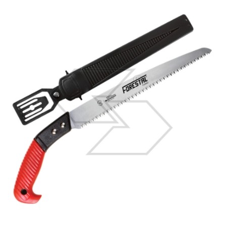 Forestal blade 240 mm professional fixed pruning saw with sheath | Newgardenmac.com