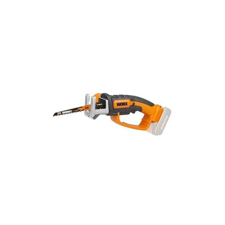 Scie à métaux sans fil Worx WG894E avec batterie 20V et chargeur Lame 150 mm | Newgardenmac.com
