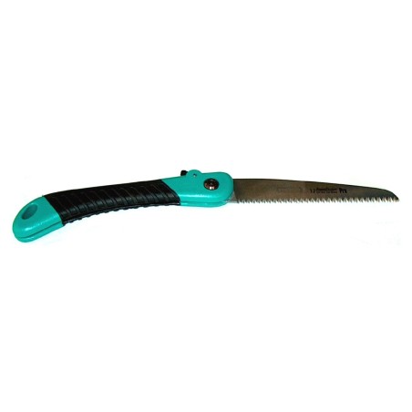 Folding hacksaw 180 mm with curved chromium-plated steel blade | Newgardenmac.com