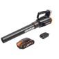 WORX WG547E cordless blower with 20V battery and charger INCLUDED