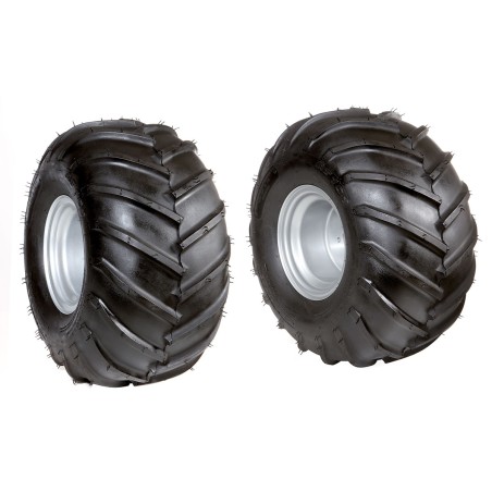 Pair of 21/11.00-8" tyred wheels with 50 mm spacers NIBBI FC 30 M mower | Newgardenmac.com