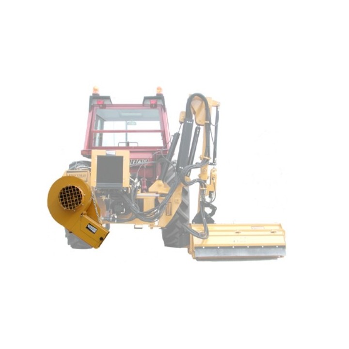 Rear blower for roadside cleaning PROCOMAS hydraulic motor | Newgardenmac.com