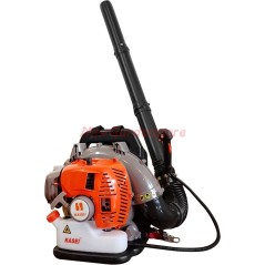 2-stroke 51.7 cc petrol-powered backpack blower EB500-E KASEI 201083