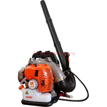 2-stroke 51.7 cc petrol-powered backpack blower EB500-E KASEI 201083