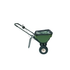 Esparcidora de abono 45Kg esparcidora de abono profesional manual de goma semillas | Newgardenmac.com