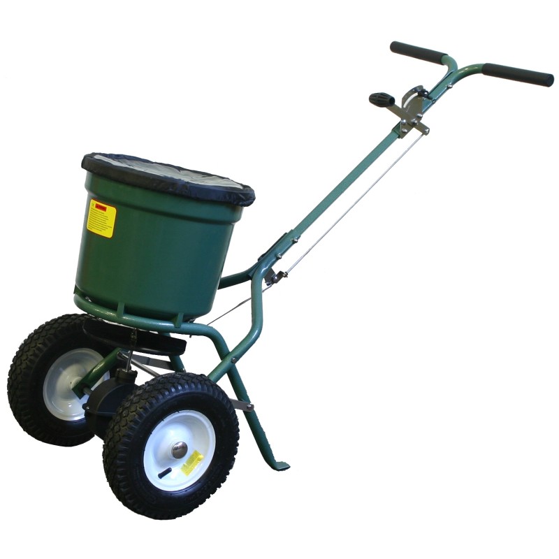 23-litre tank capacity professional push-type fertiliser spreader