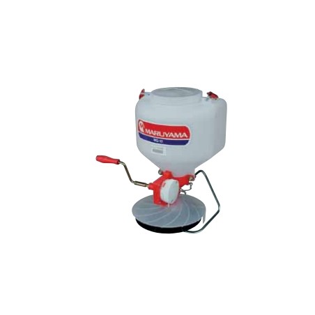 Epandeur centrifuge manuel MARUYAMA MG10 vitesse de rotation 100 rpm | Newgardenmac.com