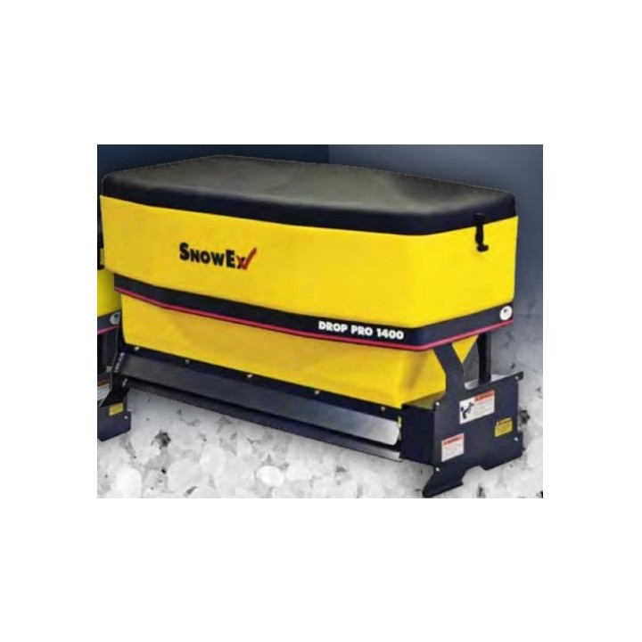 Esparcidor de sal por gravedad 12V SNOWEX SD1400 tolva 400lt distribución 1,2 mt | Newgardenmac.com