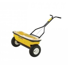 SNOWEX SD95 drop push salt spreader with 72kg hopper