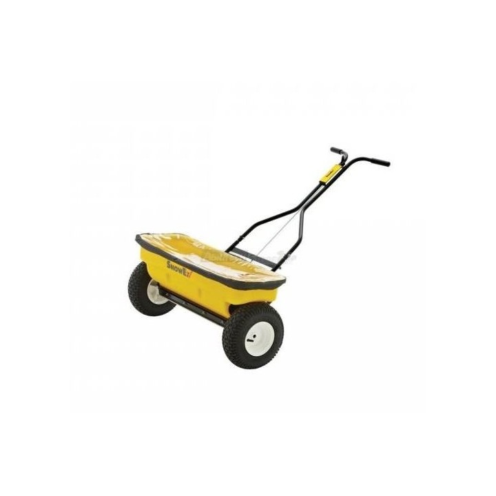 SNOWEX SD95 épandeur de sel à poussée descendante avec trémie de 72kg | Newgardenmac.com